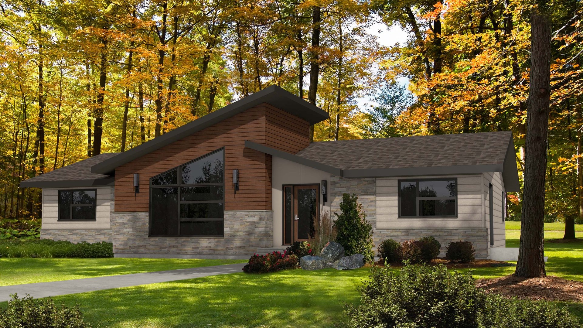 Norquay — Bungalow home exterior